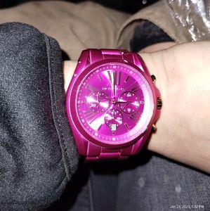 Michael Kors Hot Pink Watch